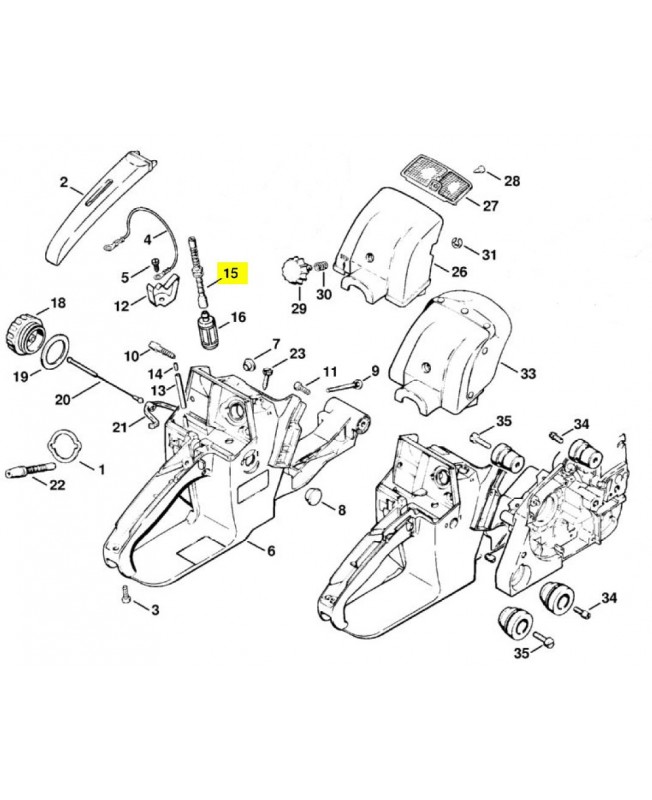 Tuyau Stihl réf. 1118-358-7700