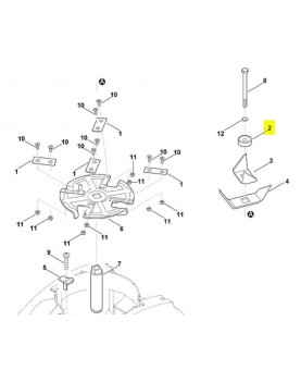 Fixation rapide. 6011-702-6700 Pièce de rechange Sithl / Vicking