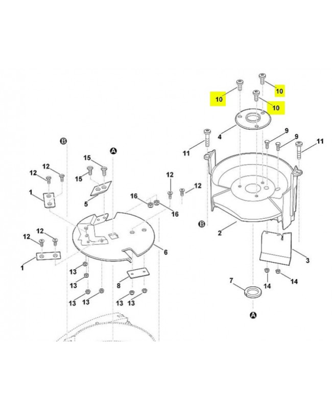 Vis taraud m8x20. 9039-488-1801 Pièce de rechange Sithl / Vicking Vis taraud m8x20. 9039-488-1801 Pièce de rechange Sithl / Vicking