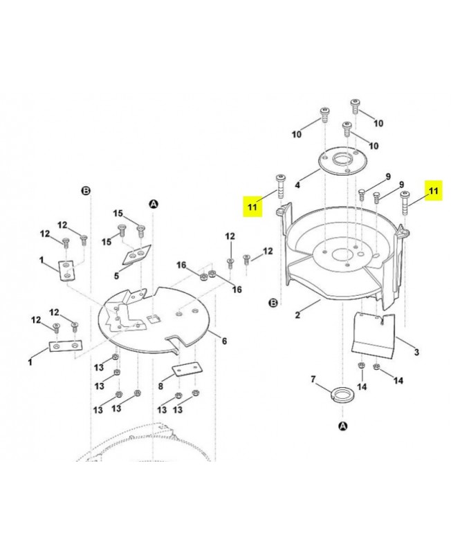 Vis taraud m8x40.9039-488-1850 Pièce de rechange Sithl / Vicking Vis taraud m8x40.9039-488-1850 Pièce de rechange Sithl / Vicking