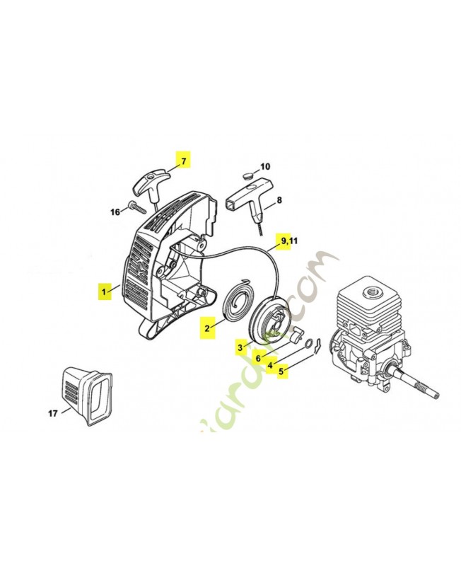 Dispositif lanceur complet