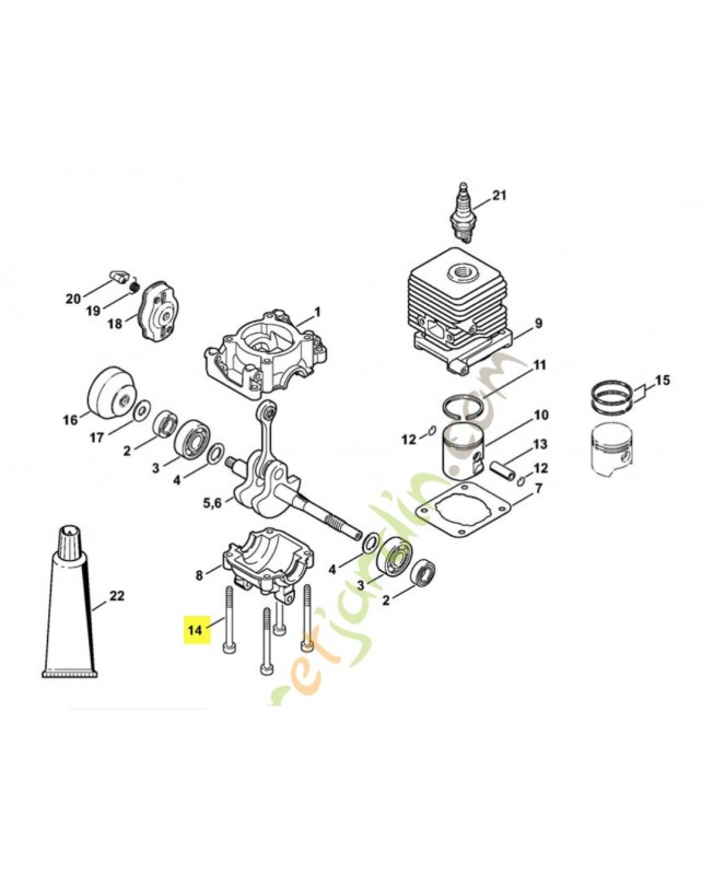 Vis cyl. is dg 5x60 9075-478-4268