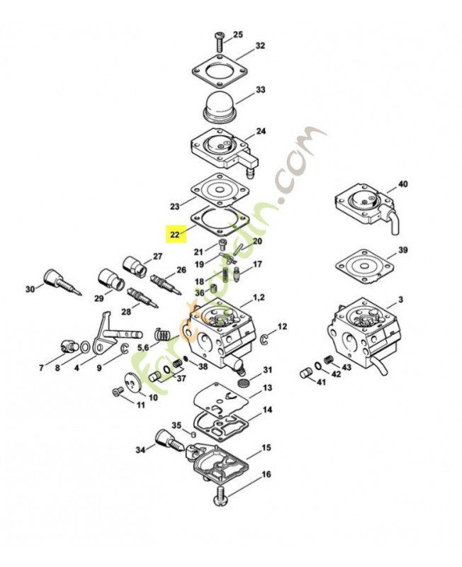 Joint 4229-129-0901. Pièce de rechange Sithl