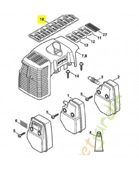 Feuille plaq. matricule