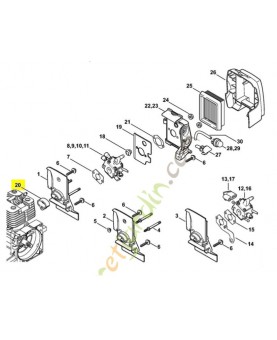 Anneau de joint 4134-129-3000. Pièce de rechange Sithl 