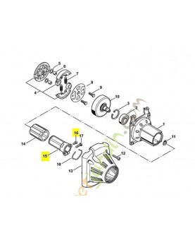 Douille 4137-790-7202. Pièce de rechange Sithl 