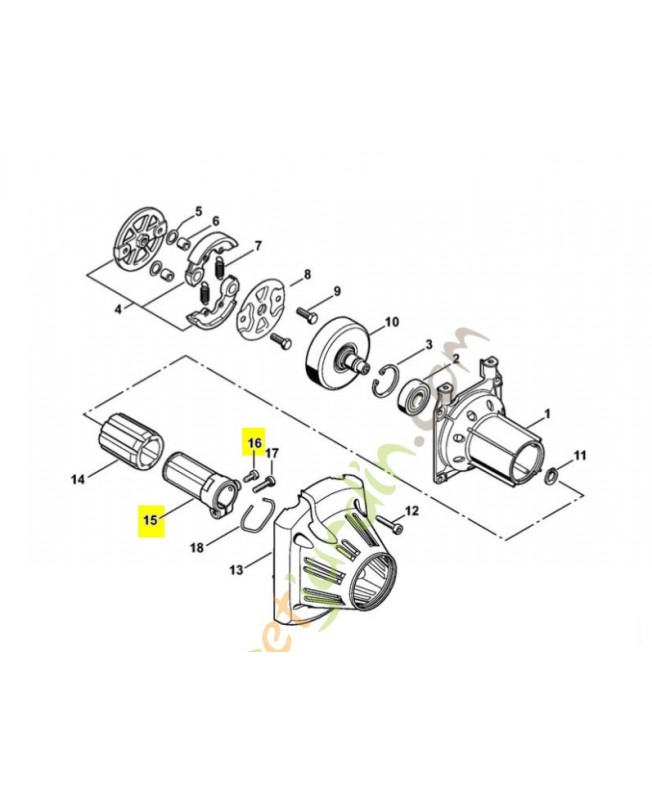 Douille 4137-790-7202. Pièce de rechange Sithl 