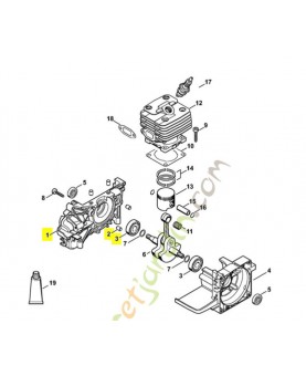 Demi-carter cote vent.