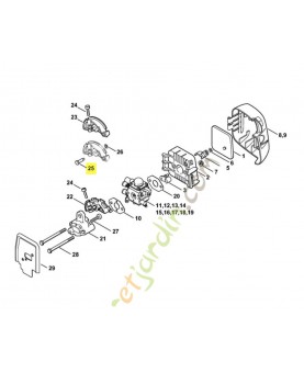 Boulon Stihl réf. 4137-123-8900