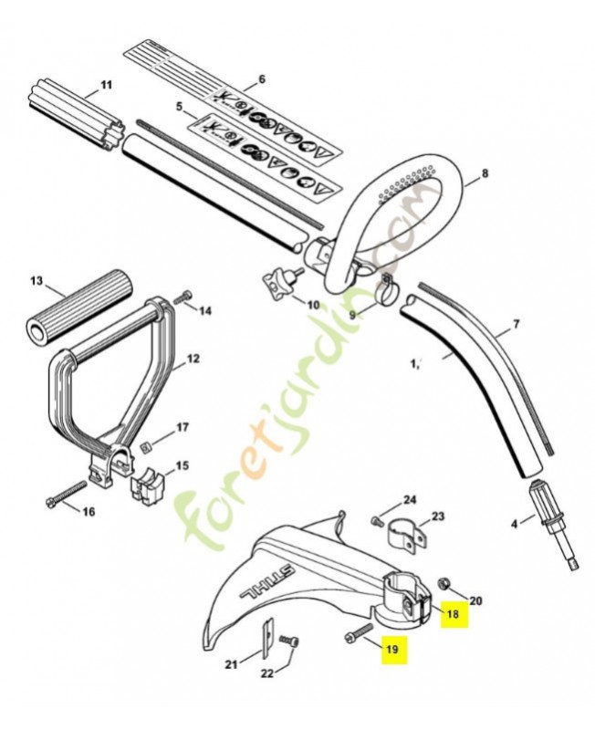 Capot protecteur référence 4140-710-8101