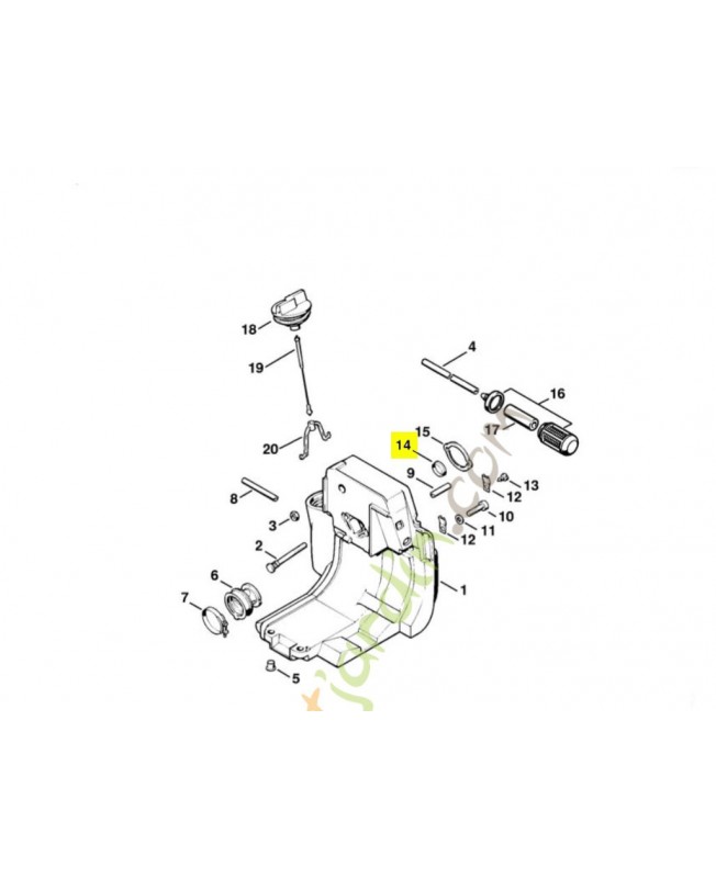 Douille 1113-141-1805. Pièce de rechange Sithl 