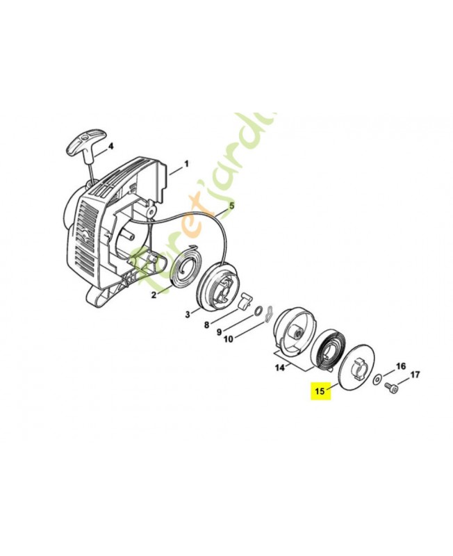 Entraineur Stihl ref. 4140-195-2010