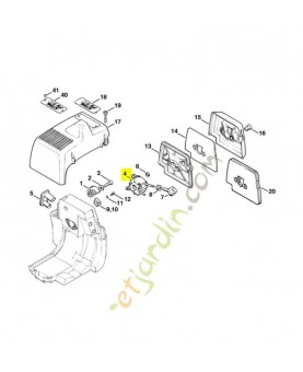 Carburateur Stihl ref. 4119-120-0602