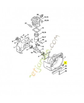  bague 9640-003-1190 stihl