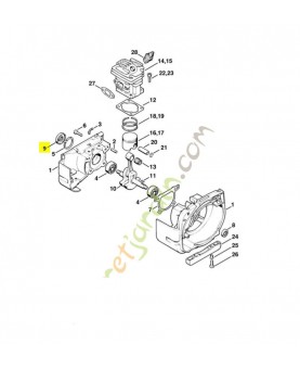 Joint de l'axe bs12x32x7 référence 9640-003-1280
