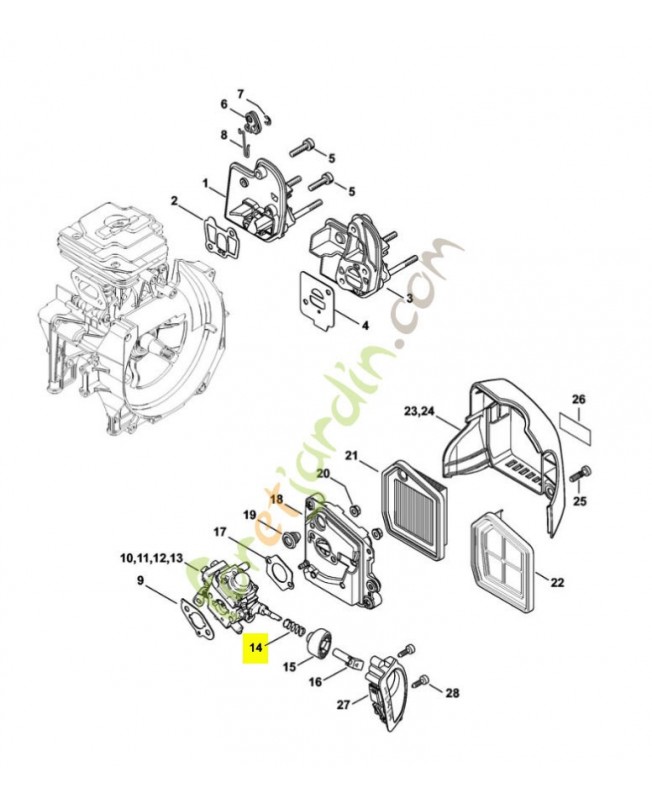 Ressort helicoidal 0000-997-0842. Pièce de rechange Sithl Ressort helicoidal 0000-997-0842. Pièce de rechange Sithl