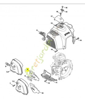 Tole de refroidissement