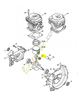 Cage a aiguilles 11x14x12,5
