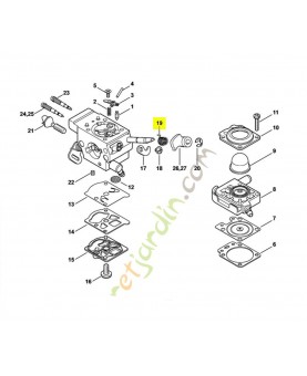Ressort coude stihl 4147-122-3200