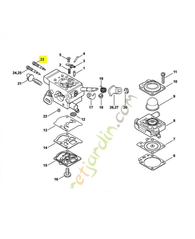 Vis richesse h 4147-122-6700 stihl Vis richesse h 4147-122-6700 stihl