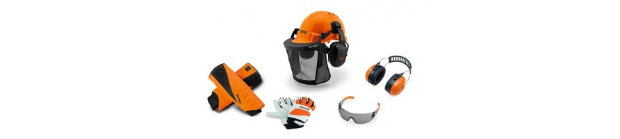 Protections individuelles pour travaux forestiers, de motoculture et de jardinage